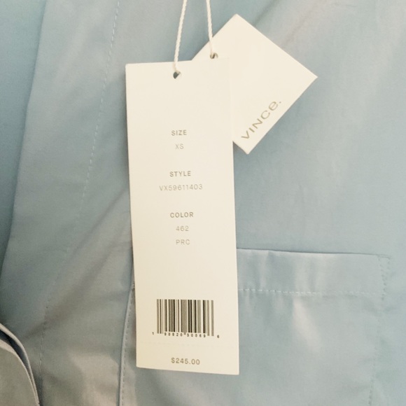 VINCE popover Blouse - Picture 4 of 5